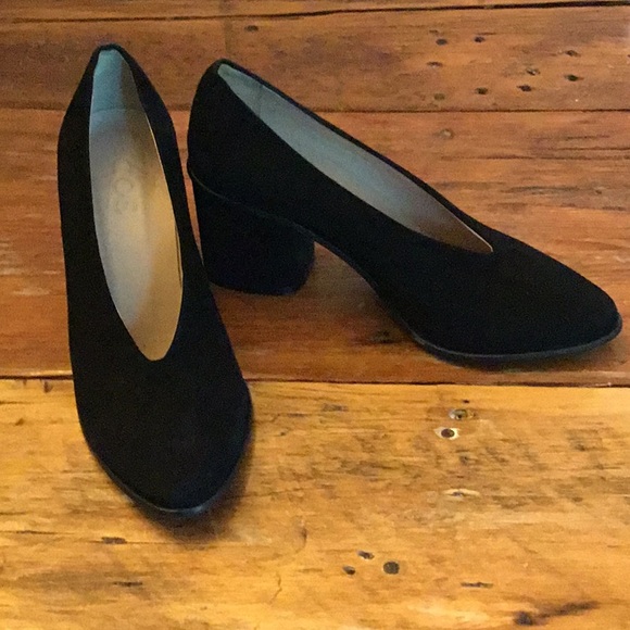 COS Women's Black Suede Heels - Picture 1 of 6